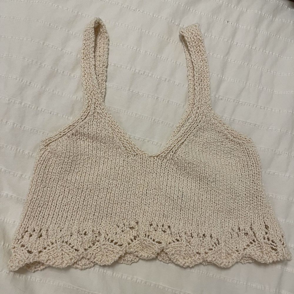 Zara cropped tank